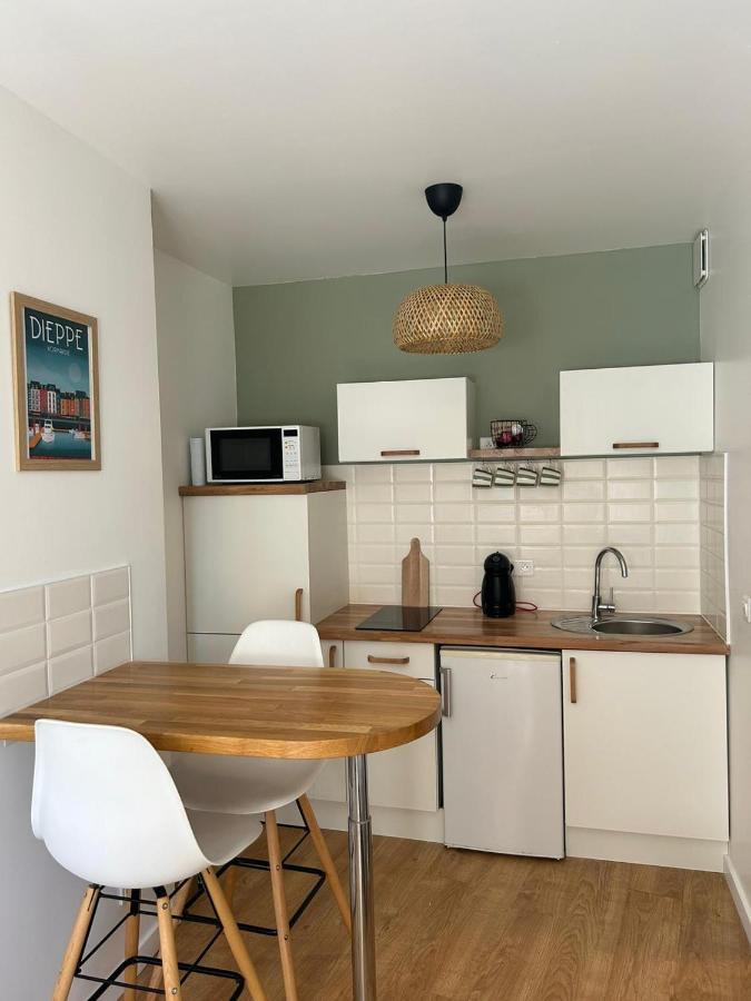 Les Voiles Appartement Dieppe Buitenkant foto